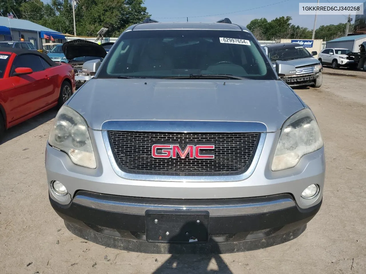 2012 GMC Acadia Slt-1 VIN: 1GKKRRED6CJ340268 Lot: 62997654