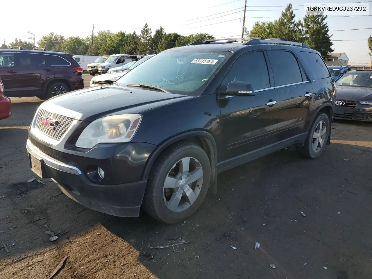 2012 GMC Acadia Slt-1 VIN: 1GKKVRED9CJ237292 Lot: 63115194