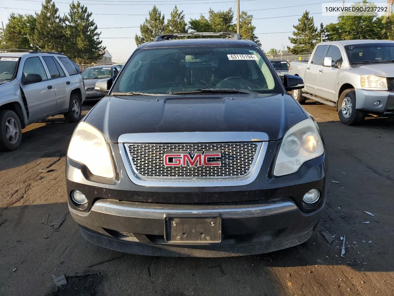 2012 GMC Acadia Slt-1 VIN: 1GKKVRED9CJ237292 Lot: 63115194