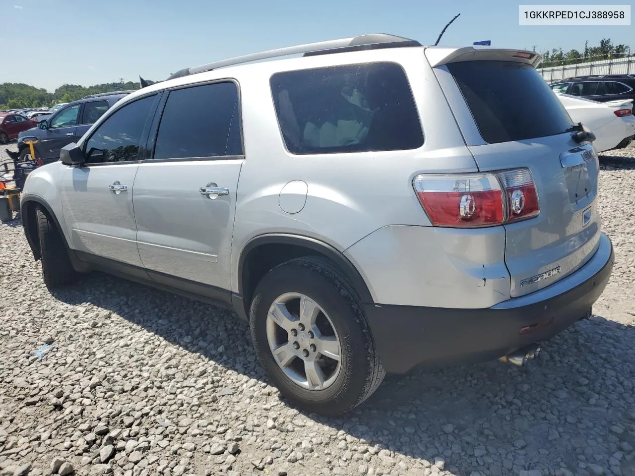 2012 GMC Acadia Sle VIN: 1GKKRPED1CJ388958 Lot: 64830964