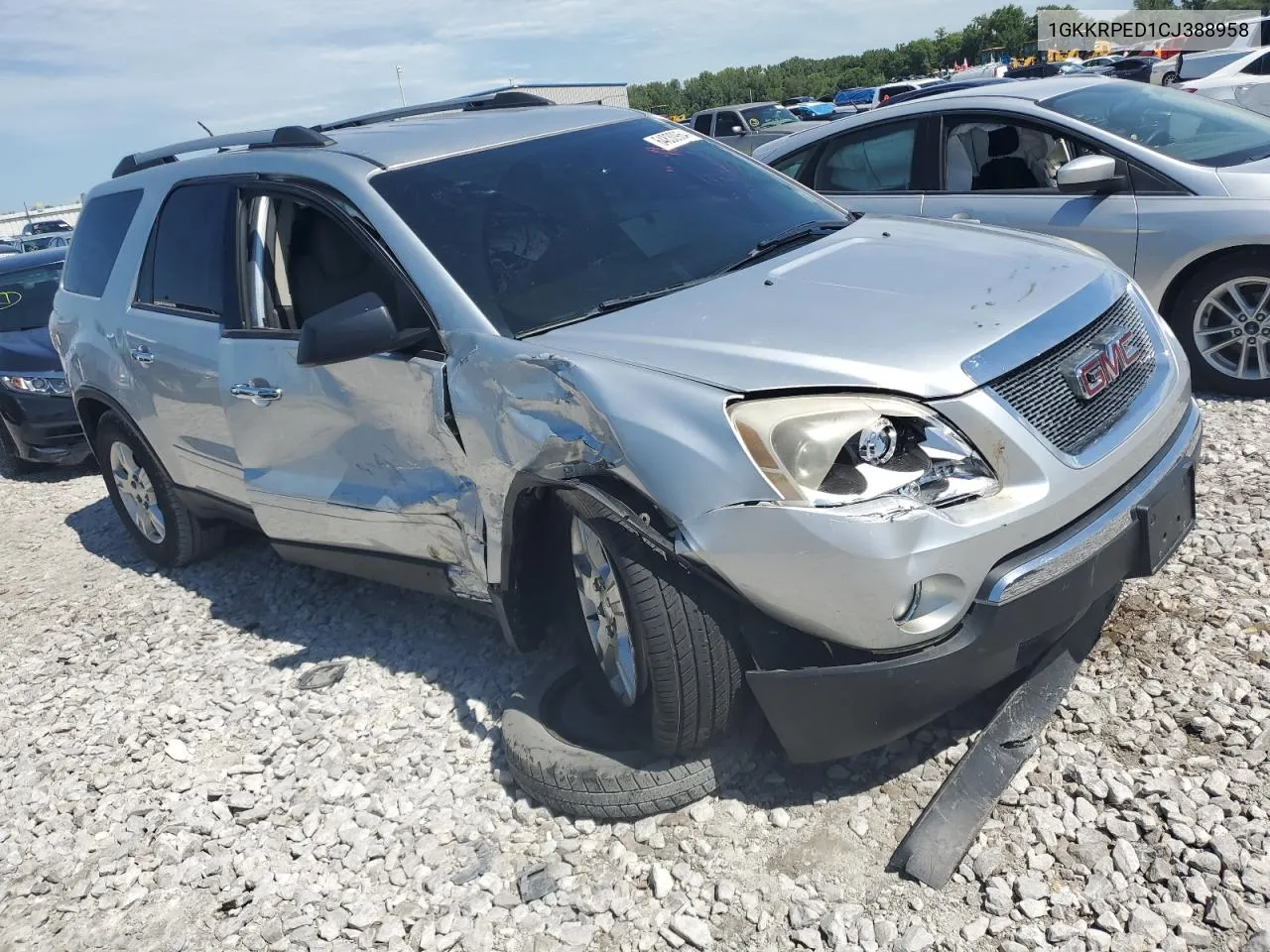 2012 GMC Acadia Sle VIN: 1GKKRPED1CJ388958 Lot: 64830964