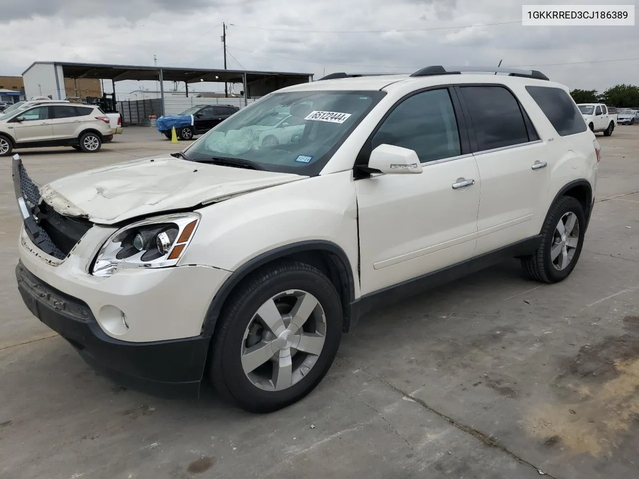 2012 GMC Acadia Slt-1 VIN: 1GKKRRED3CJ186389 Lot: 65122444