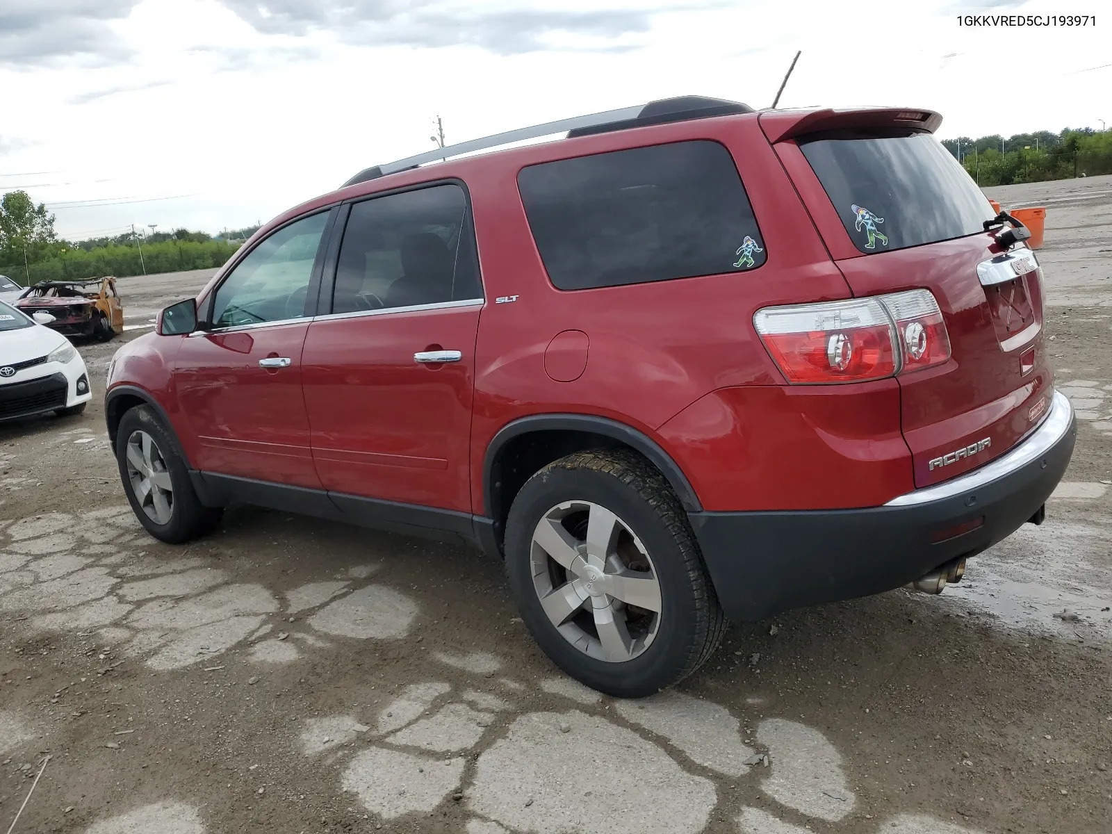 2012 GMC Acadia Slt-1 VIN: 1GKKVRED5CJ193971 Lot: 65201044