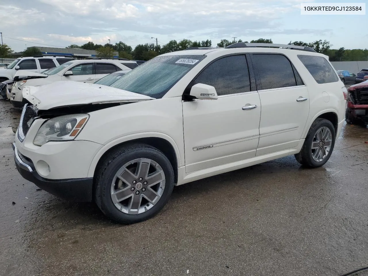 2012 GMC Acadia Denali VIN: 1GKKRTED9CJ123584 Lot: 65628054