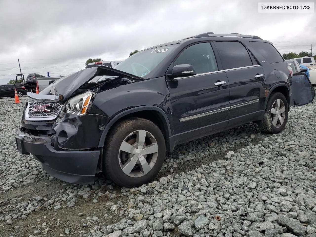 2012 GMC Acadia Slt-1 VIN: 1GKKRRED4CJ151733 Lot: 65836414