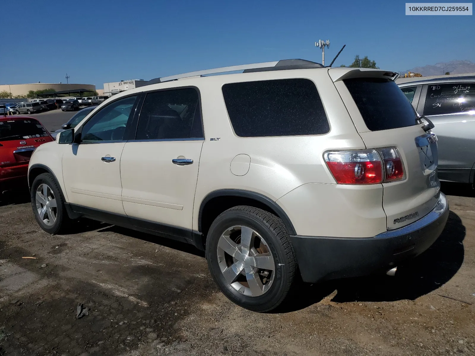 1GKKRRED7CJ259554 2012 GMC Acadia Slt-1