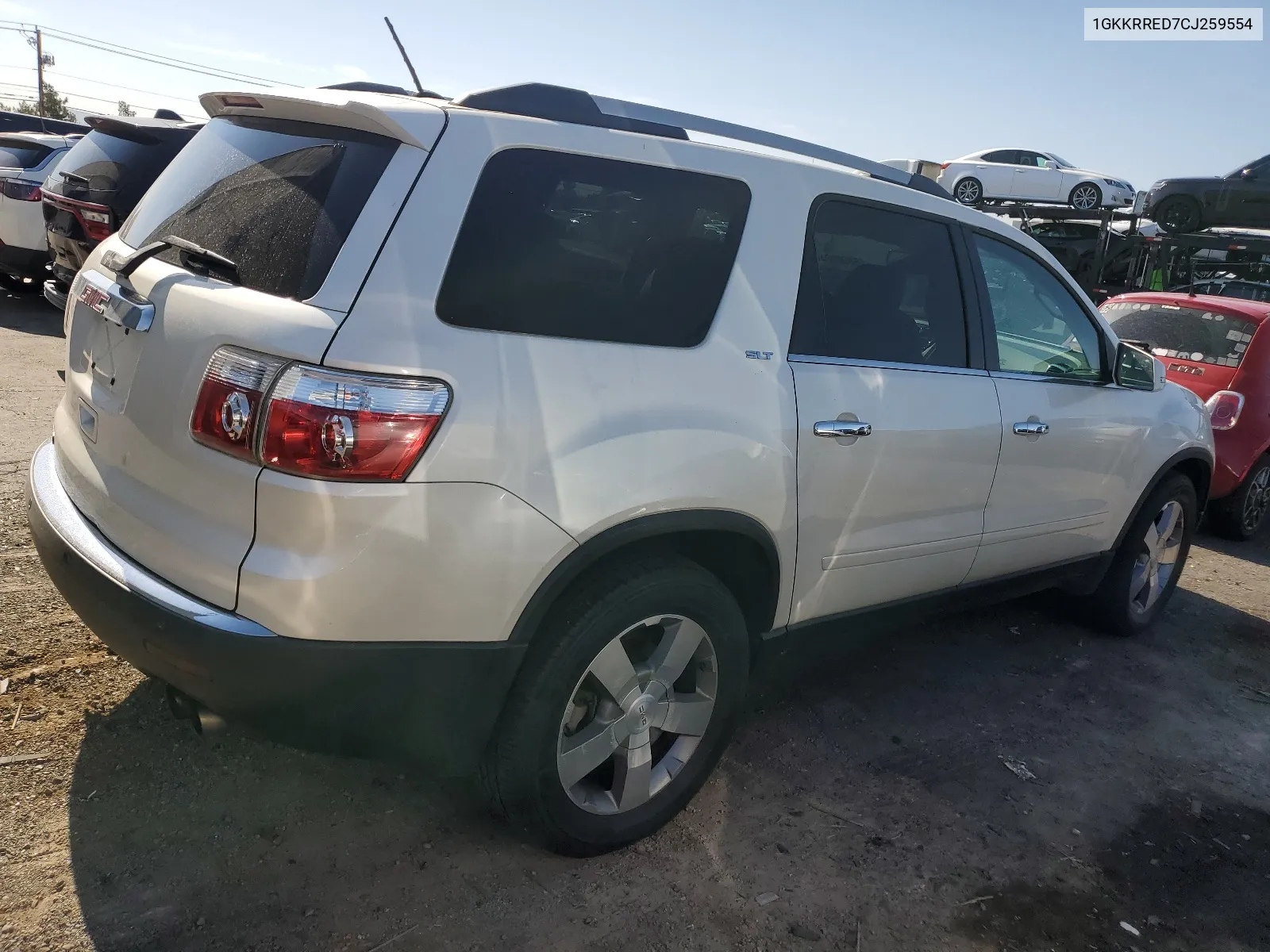 1GKKRRED7CJ259554 2012 GMC Acadia Slt-1