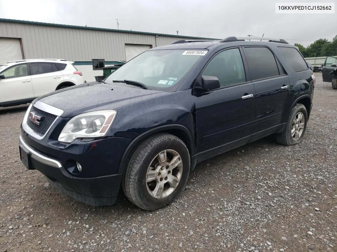 2012 GMC Acadia Sle VIN: 1GKKVPED1CJ152662 Lot: 66007604