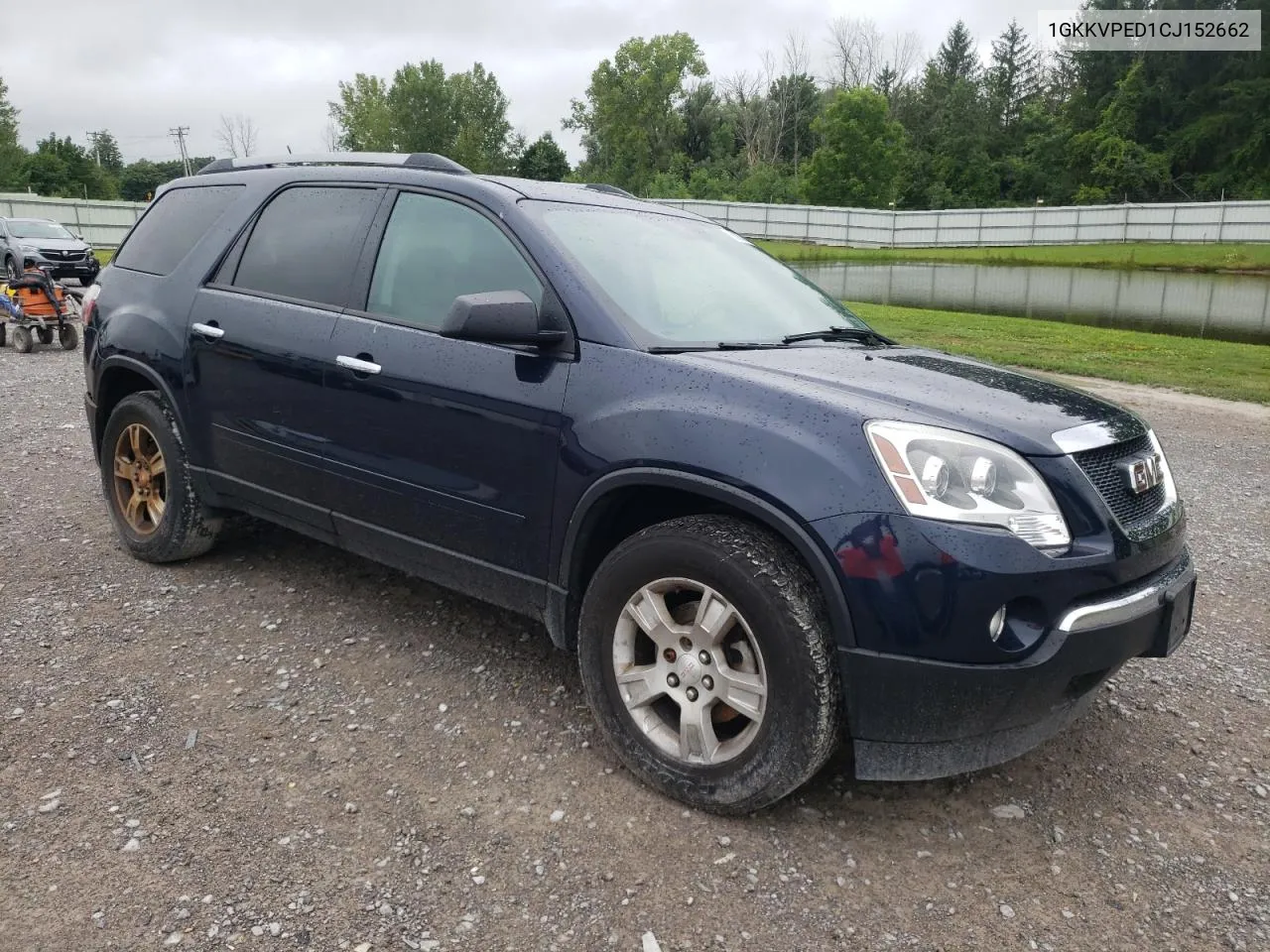 2012 GMC Acadia Sle VIN: 1GKKVPED1CJ152662 Lot: 66007604