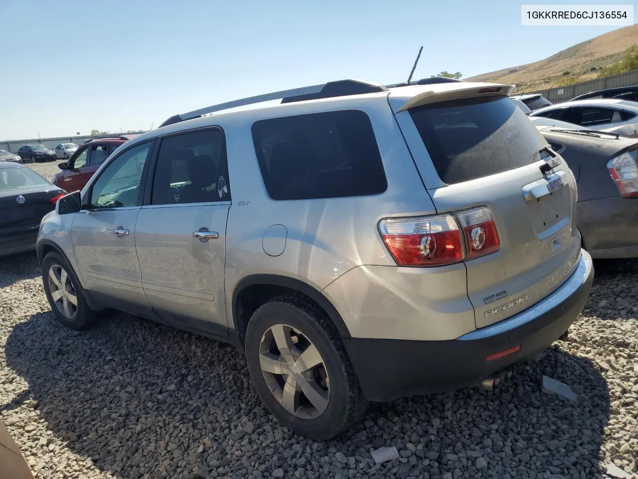 2012 GMC Acadia Slt-1 VIN: 1GKKRRED6CJ136554 Lot: 66163634