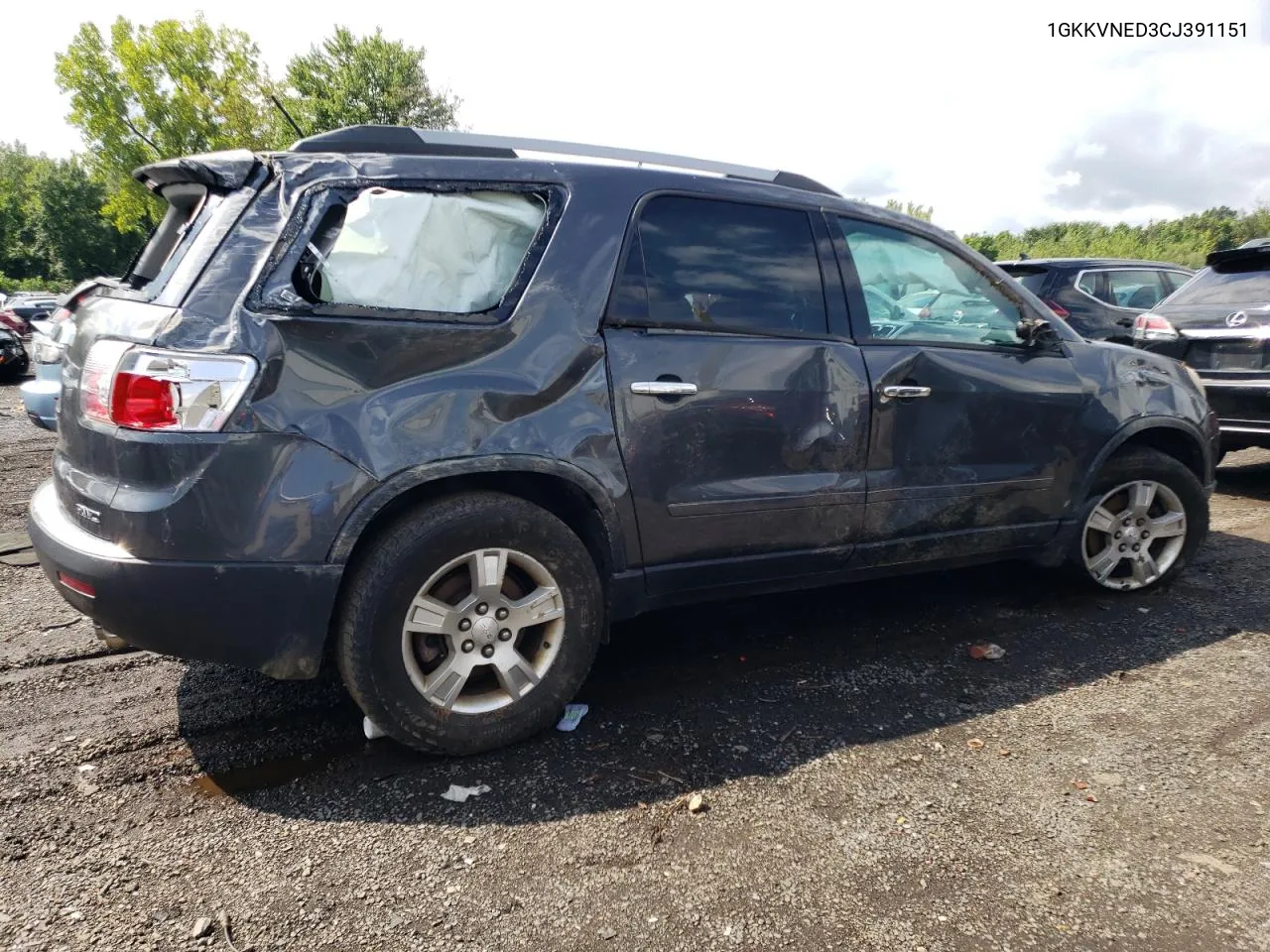 2012 GMC Acadia Sle VIN: 1GKKVNED3CJ391151 Lot: 66330324