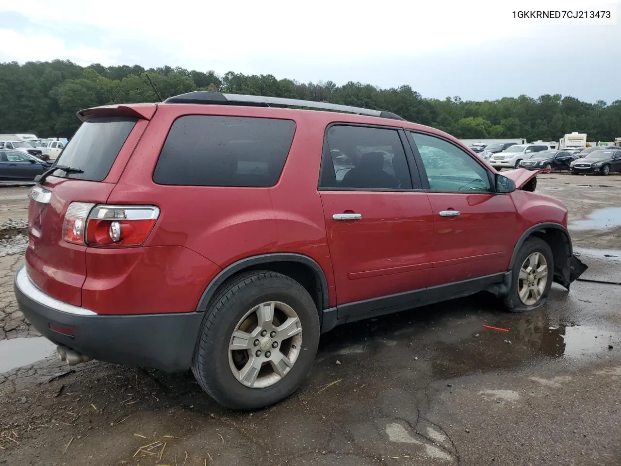 2012 GMC Acadia Sle VIN: 1GKKRNED7CJ213473 Lot: 67383754