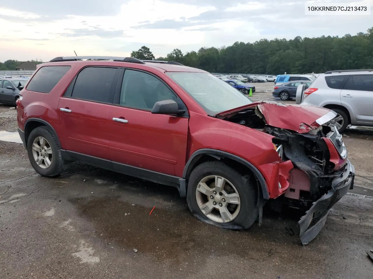 2012 GMC Acadia Sle VIN: 1GKKRNED7CJ213473 Lot: 67383754