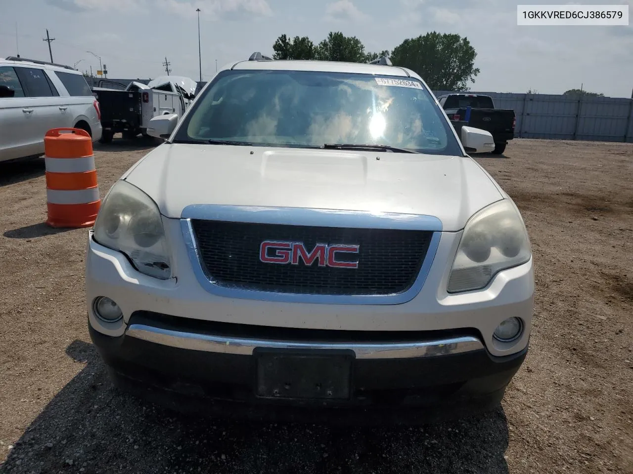 2012 GMC Acadia Slt-1 VIN: 1GKKVRED6CJ386579 Lot: 67752634