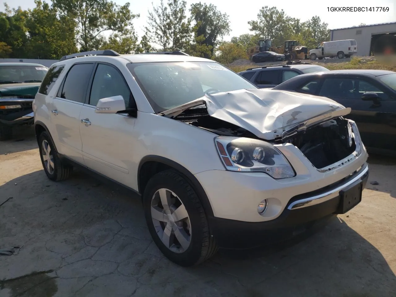 2012 GMC Acadia Slt VIN: 1GKKRRED8C1417769 Lot: 68442154