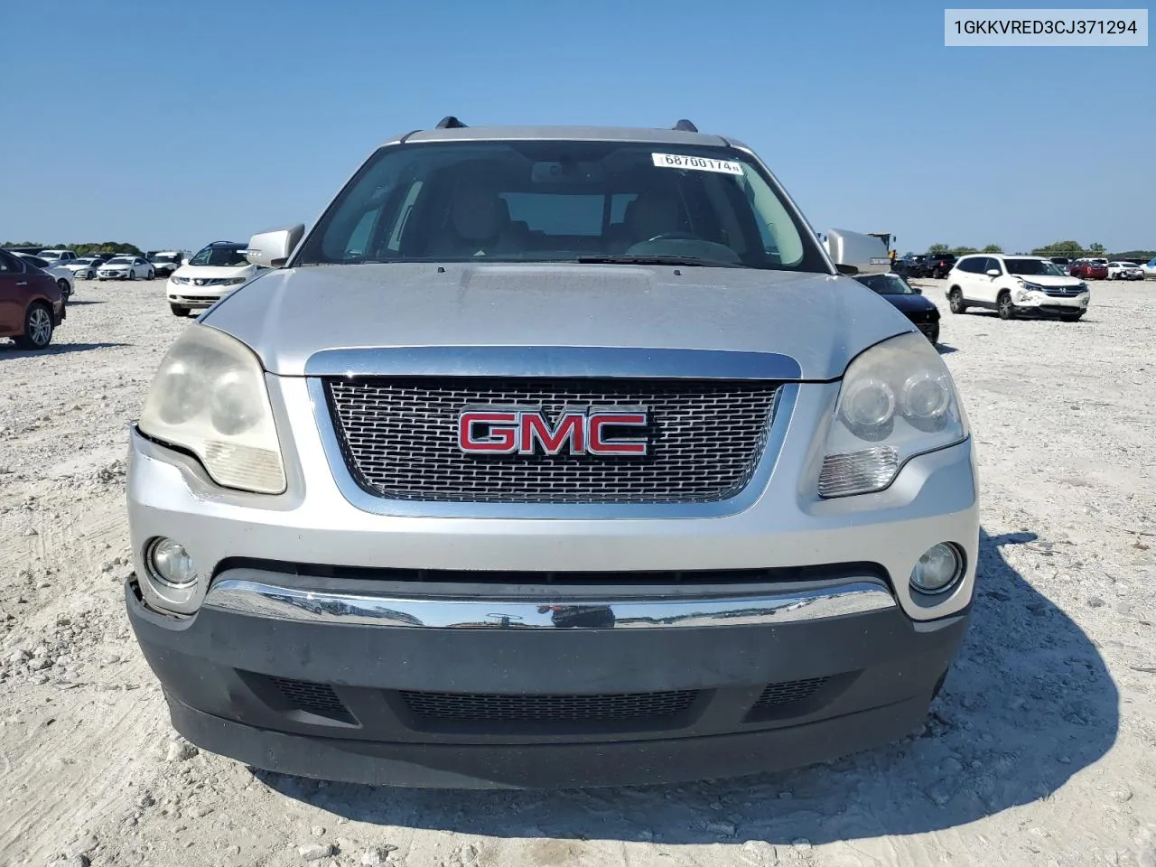 2012 GMC Acadia Slt-1 VIN: 1GKKVRED3CJ371294 Lot: 68700174