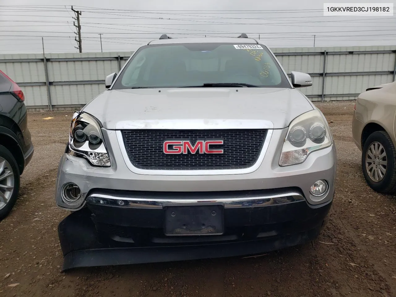 2012 GMC Acadia Slt-1 VIN: 1GKKVRED3CJ198182 Lot: 69470324