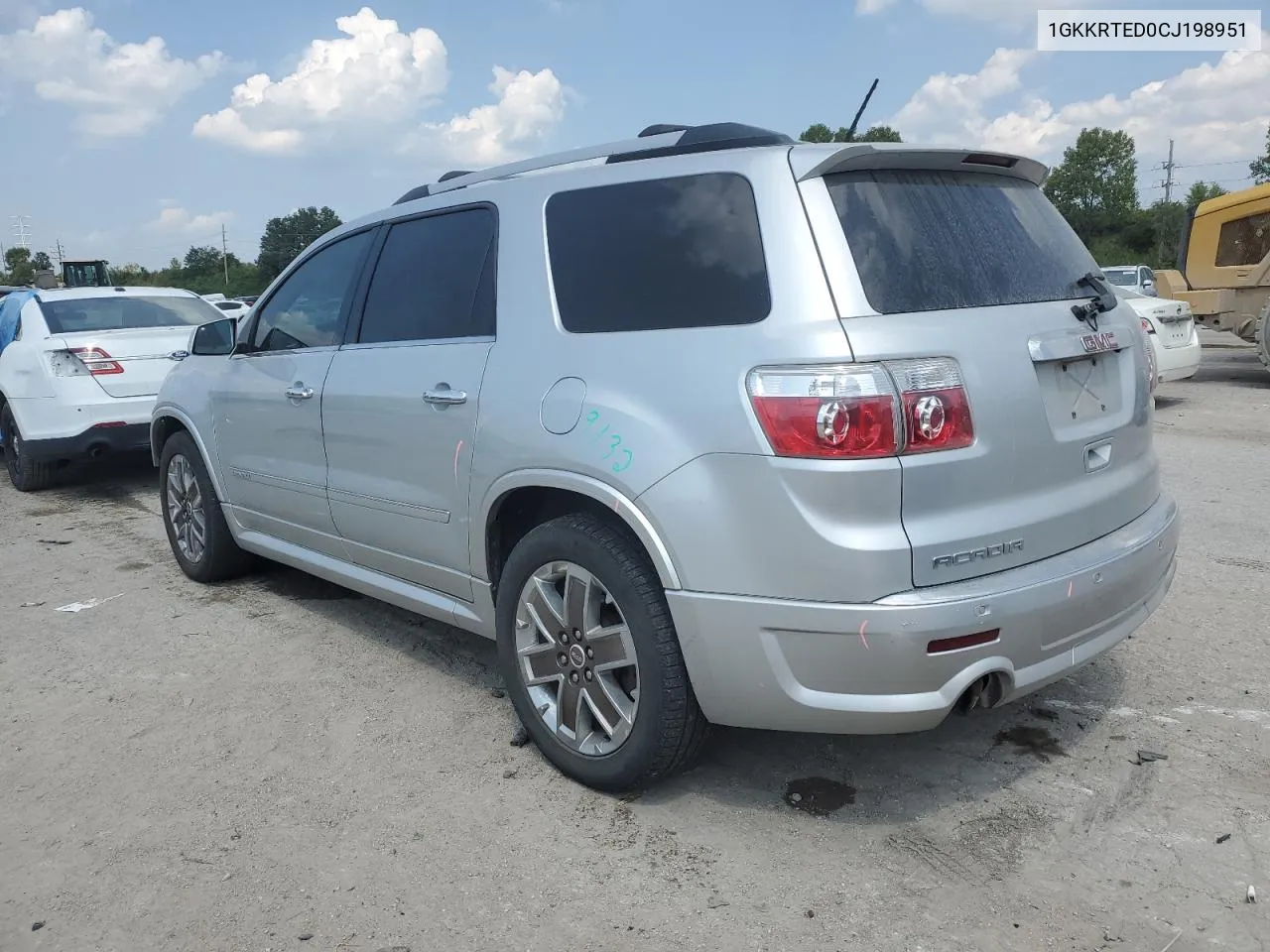 2012 GMC Acadia Denali VIN: 1GKKRTED0CJ198951 Lot: 69481484