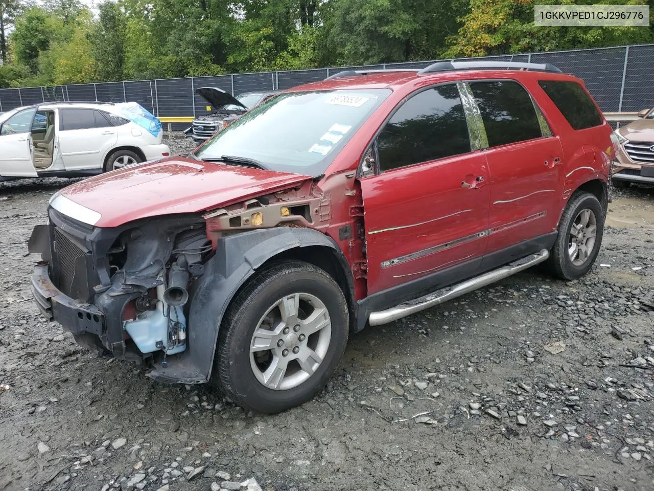 2012 GMC Acadia Sle VIN: 1GKKVPED1CJ296776 Lot: 69785524