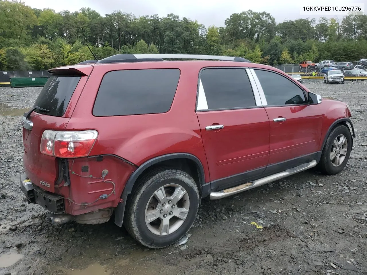 2012 GMC Acadia Sle VIN: 1GKKVPED1CJ296776 Lot: 69785524