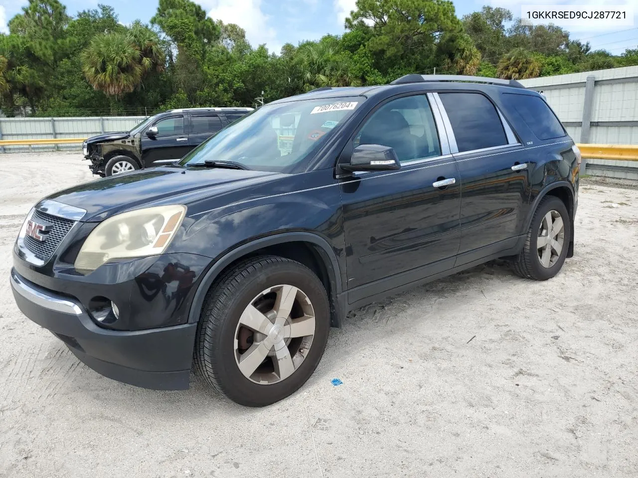 2012 GMC Acadia Slt-2 VIN: 1GKKRSED9CJ287721 Lot: 70076204