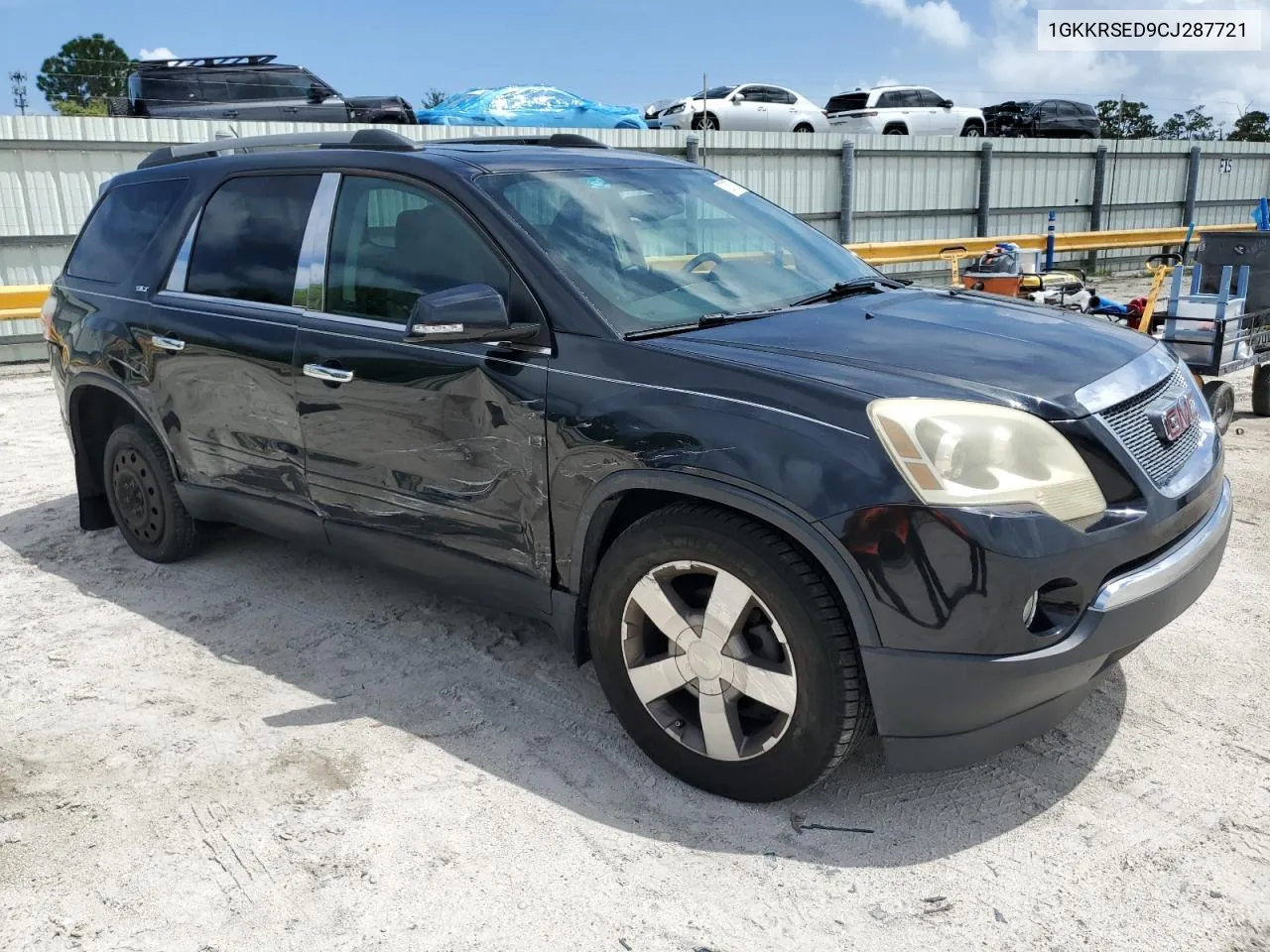 2012 GMC Acadia Slt-2 VIN: 1GKKRSED9CJ287721 Lot: 70076204