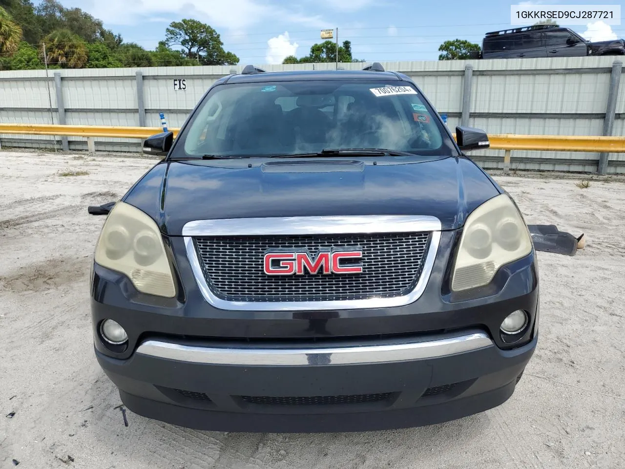 2012 GMC Acadia Slt-2 VIN: 1GKKRSED9CJ287721 Lot: 70076204