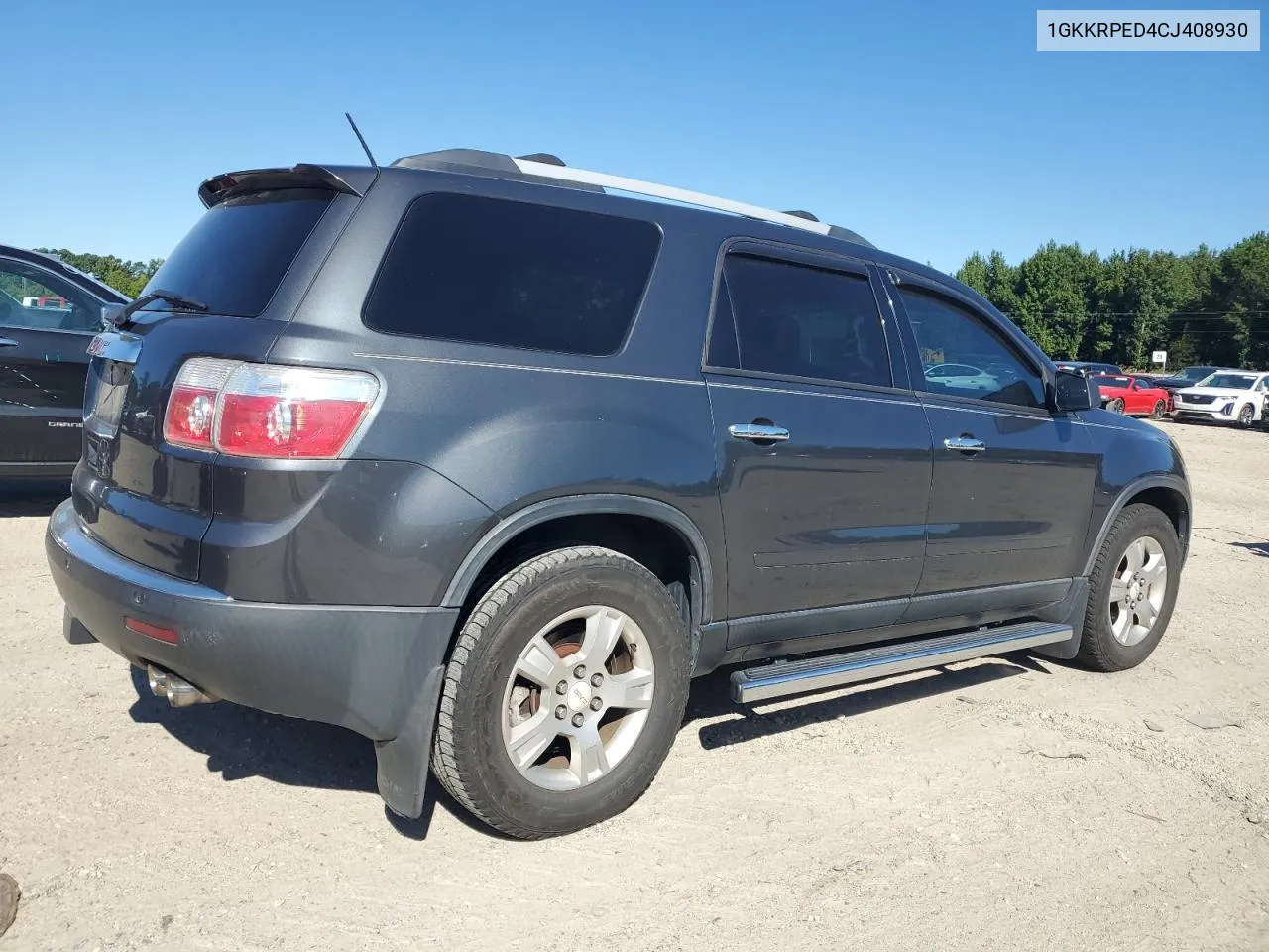 2012 GMC Acadia Sle VIN: 1GKKRPED4CJ408930 Lot: 70147364