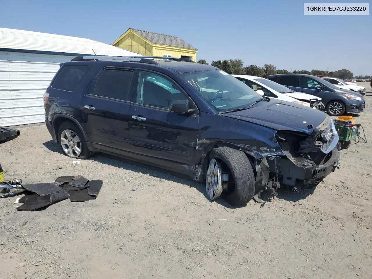 2012 GMC Acadia Sle VIN: 1GKKRPED7CJ233220 Lot: 70264674