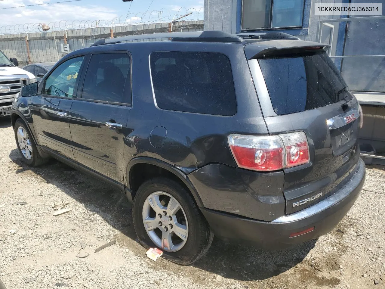 2012 GMC Acadia Sle VIN: 1GKKRNED6CJ366314 Lot: 70709584