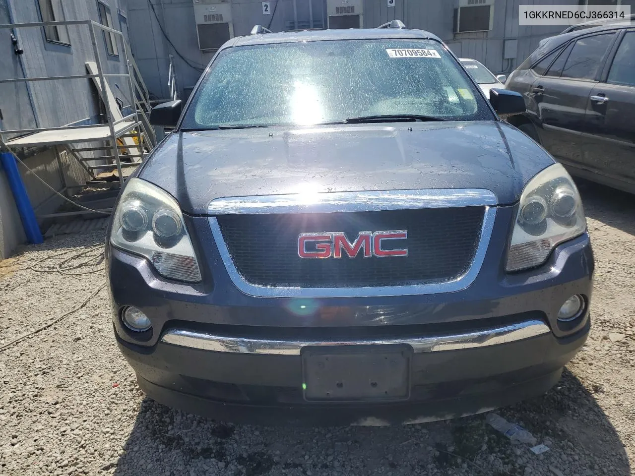 2012 GMC Acadia Sle VIN: 1GKKRNED6CJ366314 Lot: 70709584