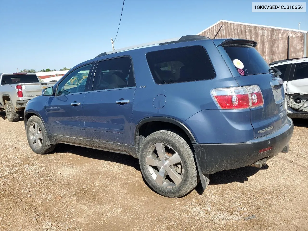 2012 GMC Acadia Slt-2 VIN: 1GKKVSED4CJ310656 Lot: 71219864