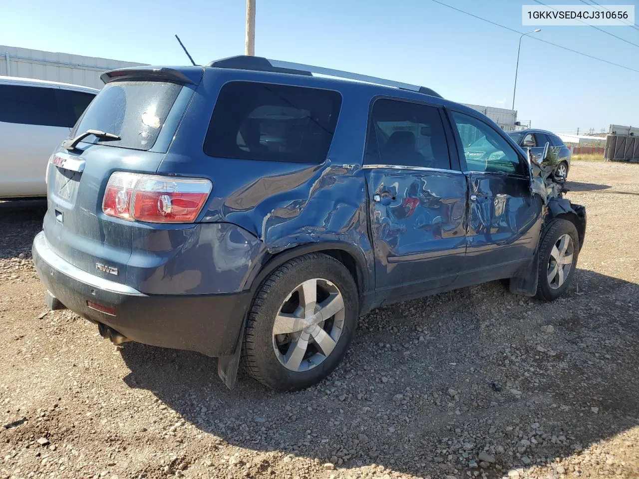 2012 GMC Acadia Slt-2 VIN: 1GKKVSED4CJ310656 Lot: 71219864