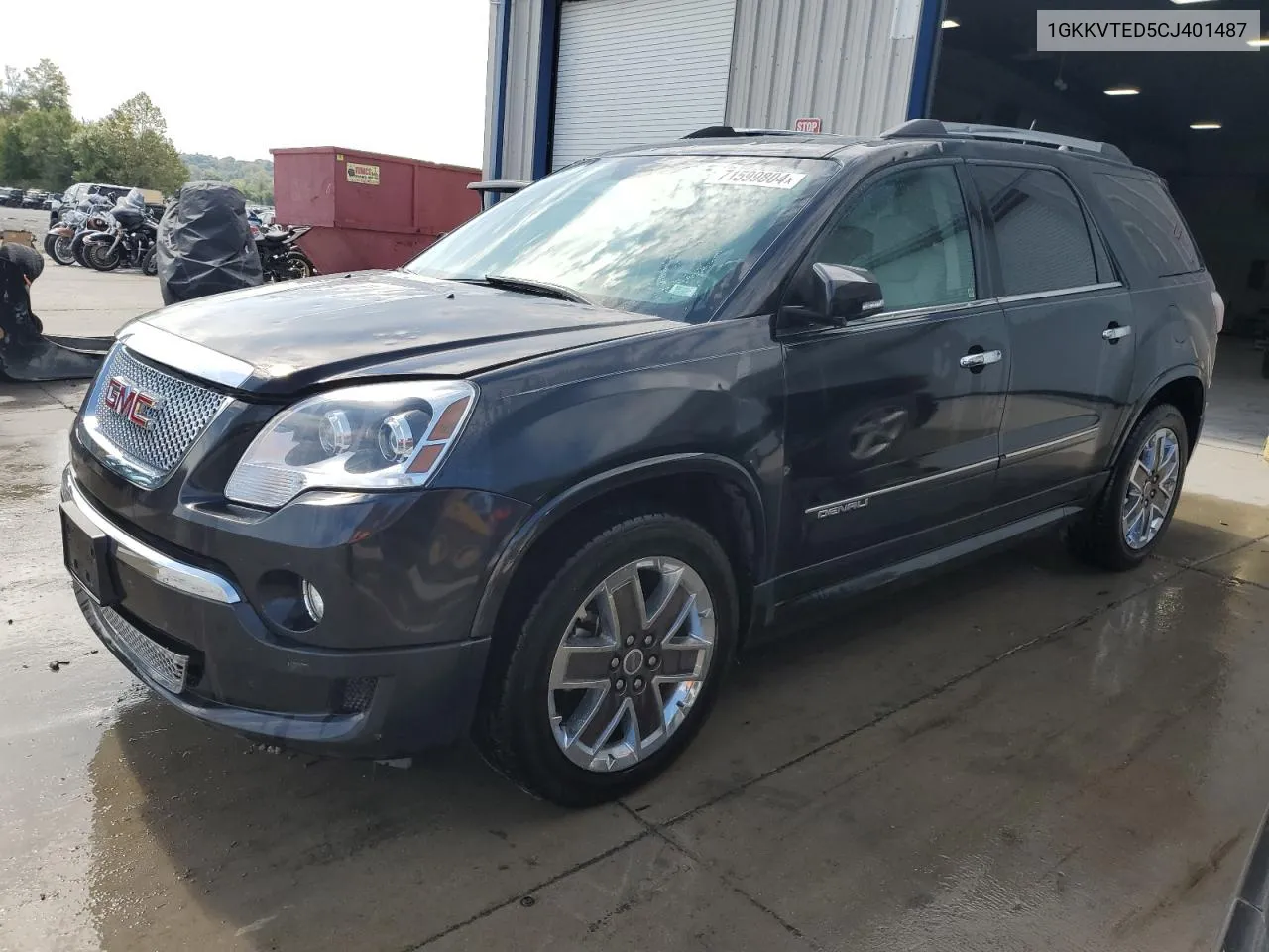 2012 GMC Acadia Denali VIN: 1GKKVTED5CJ401487 Lot: 71599804