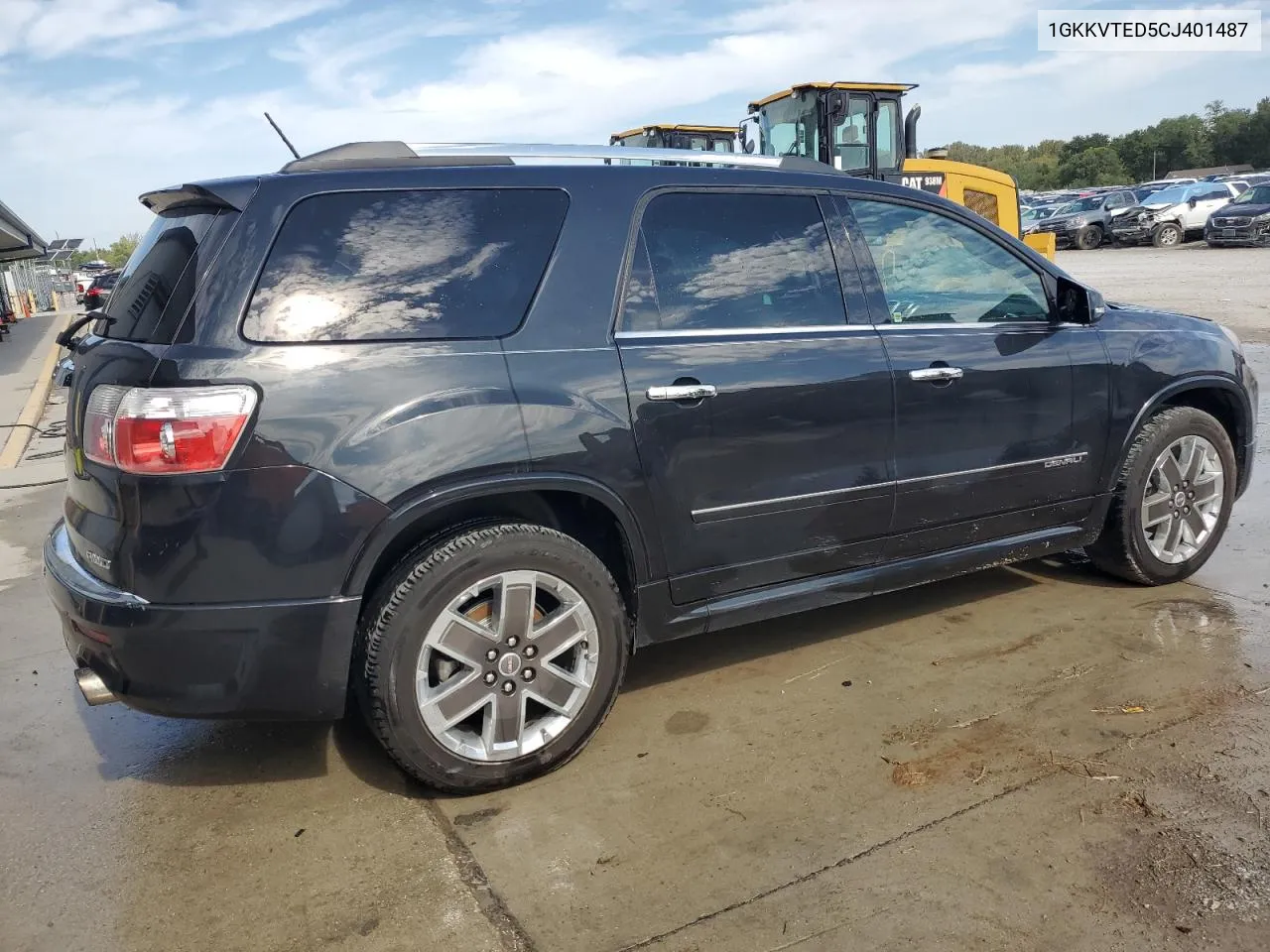 2012 GMC Acadia Denali VIN: 1GKKVTED5CJ401487 Lot: 71599804