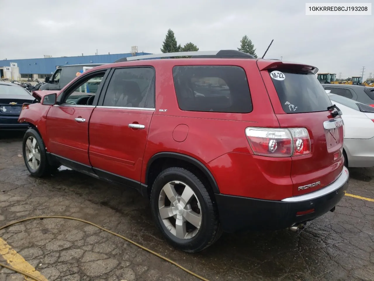 2012 GMC Acadia Slt-1 VIN: 1GKKRRED8CJ193208 Lot: 71867934