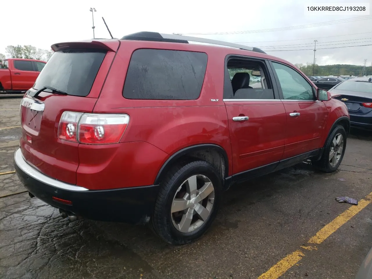 2012 GMC Acadia Slt-1 VIN: 1GKKRRED8CJ193208 Lot: 71867934