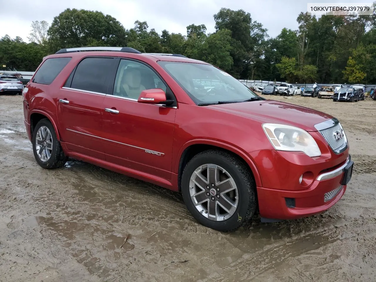 2012 GMC Acadia Denali VIN: 1GKKVTED4CJ397979 Lot: 71936424