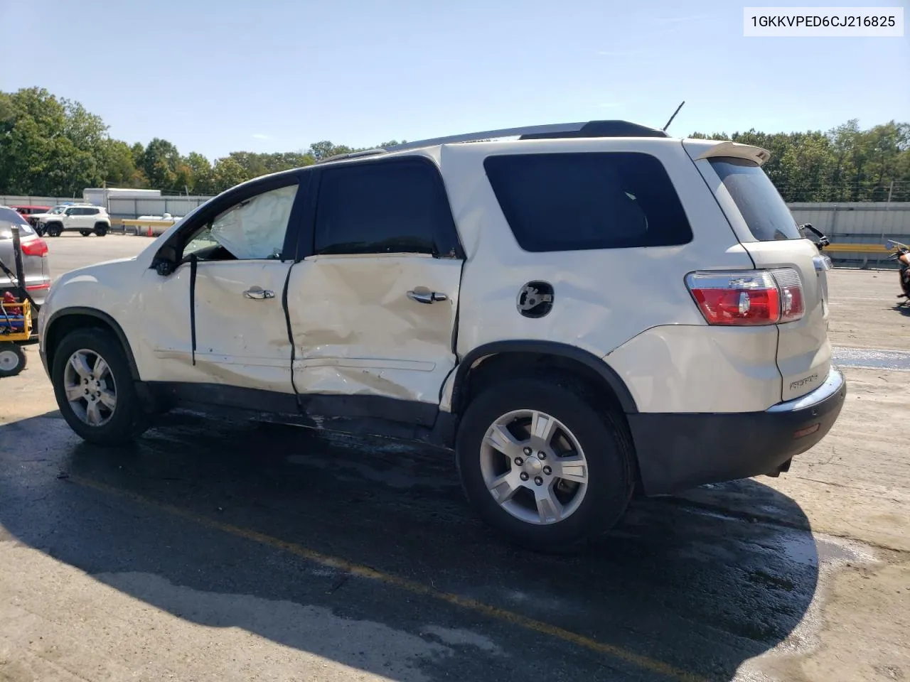 1GKKVPED6CJ216825 2012 GMC Acadia Sle