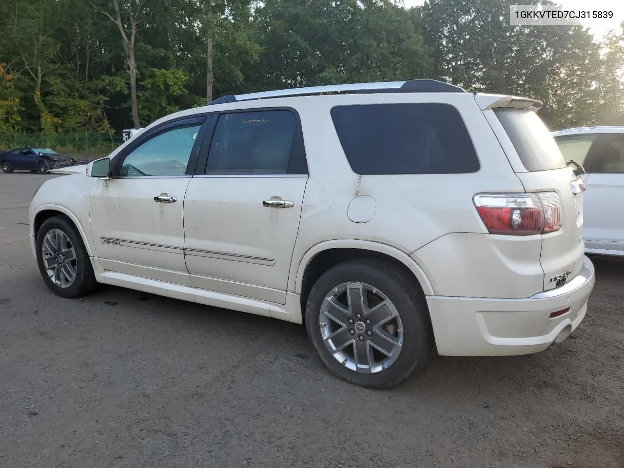 2012 GMC Acadia Denali VIN: 1GKKVTED7CJ315839 Lot: 72399144