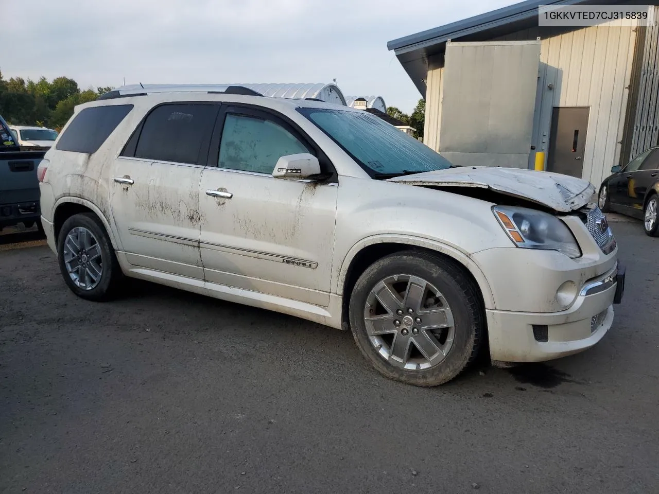 2012 GMC Acadia Denali VIN: 1GKKVTED7CJ315839 Lot: 72399144