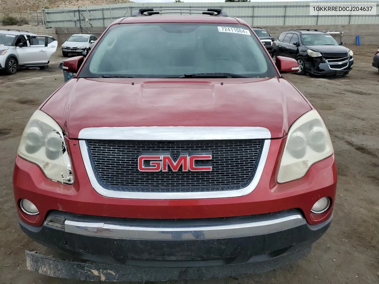 1GKKRRED0CJ204637 2012 GMC Acadia Slt-1