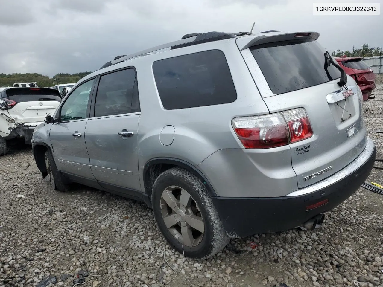 2012 GMC Acadia Slt-1 VIN: 1GKKVRED0CJ329343 Lot: 72688484