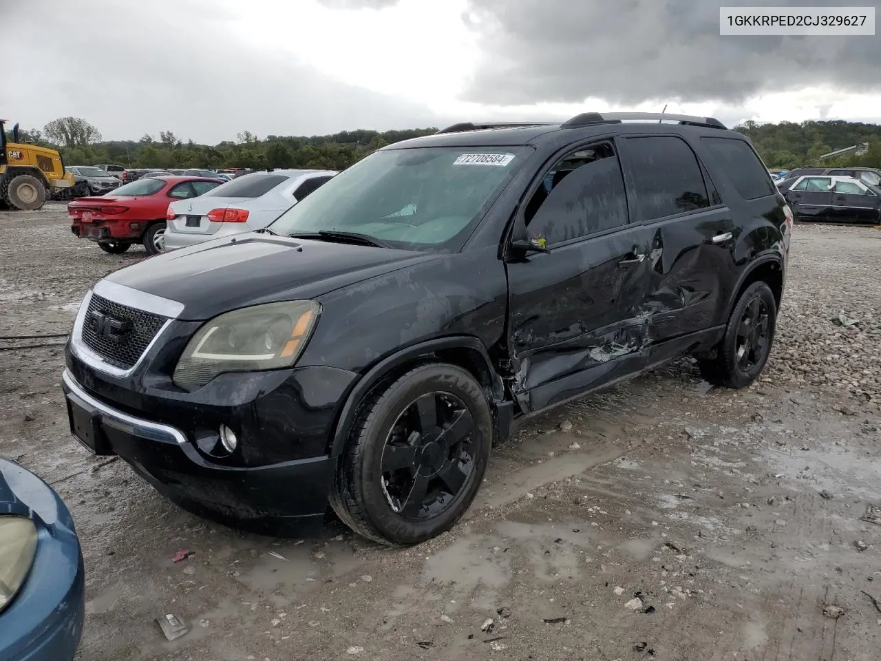 2012 GMC Acadia Sle VIN: 1GKKRPED2CJ329627 Lot: 72708584