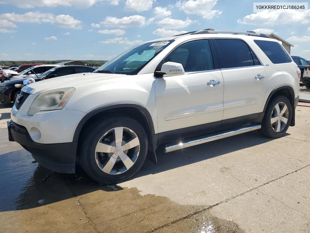 2012 GMC Acadia Slt-1 VIN: 1GKKRRED1CJ186245 Lot: 73059704