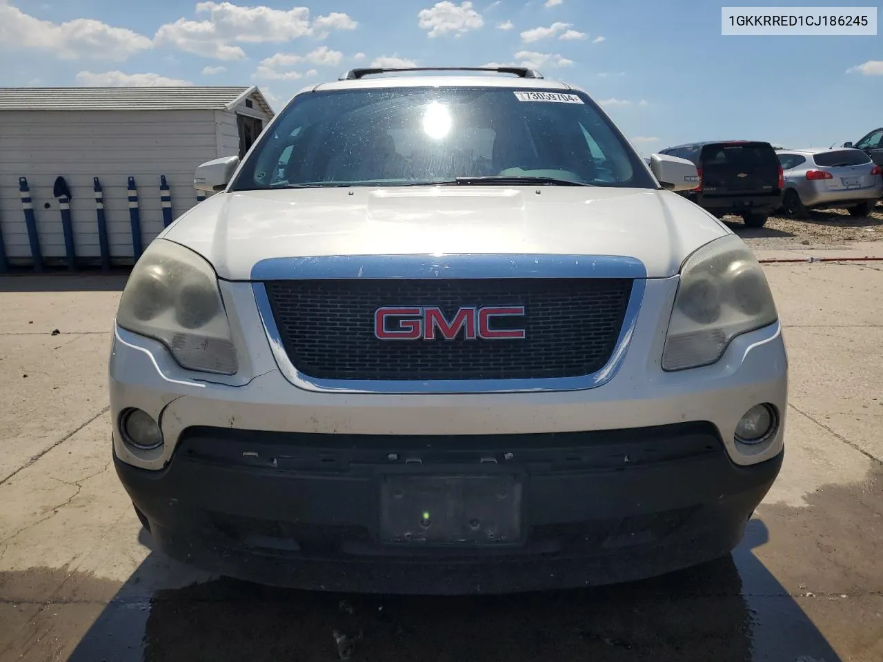 2012 GMC Acadia Slt-1 VIN: 1GKKRRED1CJ186245 Lot: 73059704