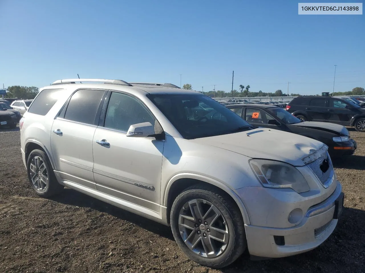 2012 GMC Acadia Denali VIN: 1GKKVTED6CJ143898 Lot: 73167184