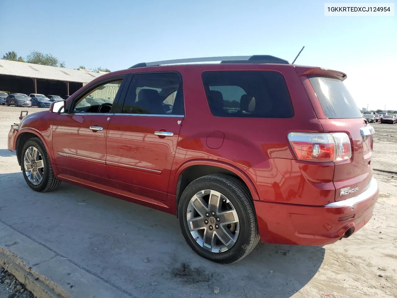 2012 GMC Acadia Denali VIN: 1GKKRTEDXCJ124954 Lot: 73762504