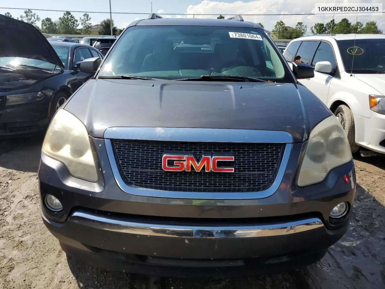 2012 GMC Acadia Sle VIN: 1GKKRPED2CJ304453 Lot: 73801064