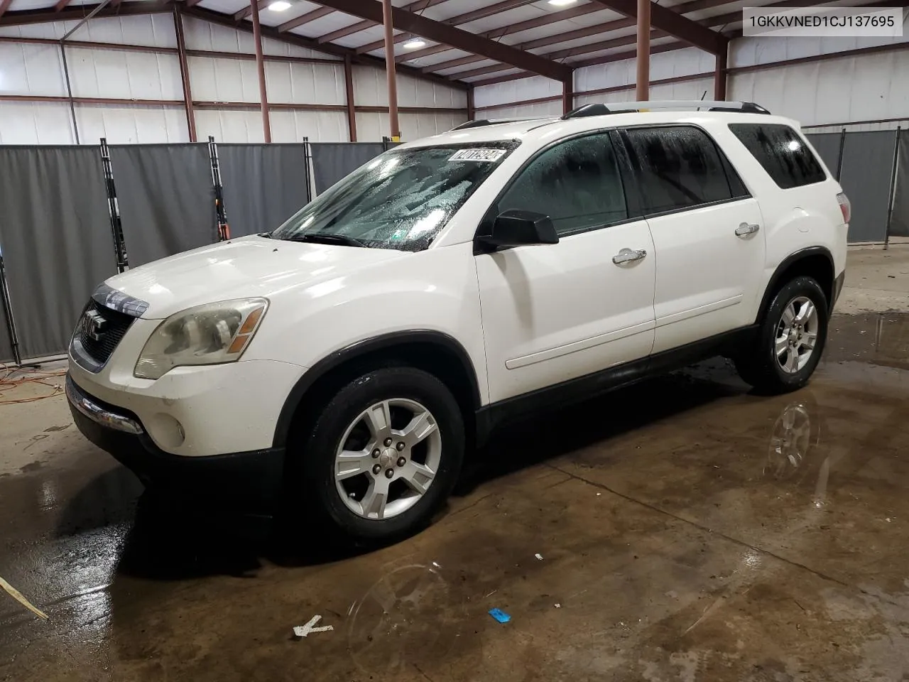 2012 GMC Acadia Sle VIN: 1GKKVNED1CJ137695 Lot: 74012924